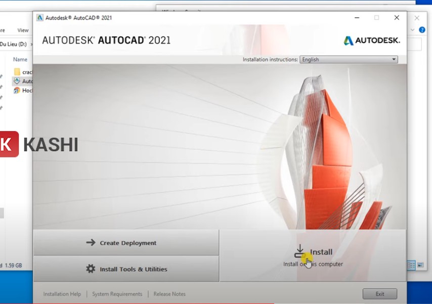 Nhấn “Instal”.