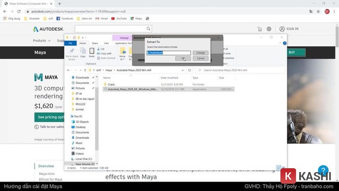 Chọn Autodesk Maya