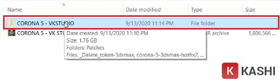 Mở file cài đặt Corona 5
