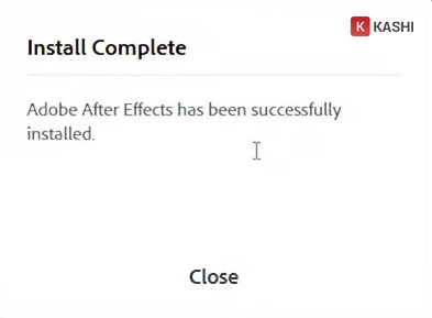 Hoàn tất cài đặt