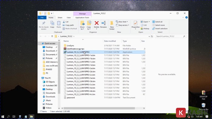 Chọn  Lumion 10 3 2 Lum 10 Pro