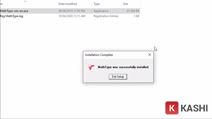 Hoàn tất cài đặt
