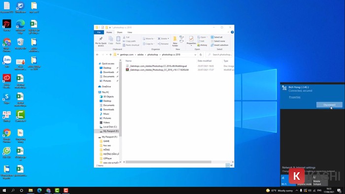 Ngắt kết nối mạng