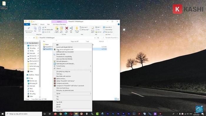 Chạy với tư cách quản trị viên