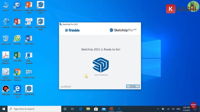 Cài đặt thành công