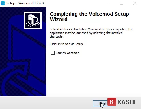 Hoàn tất cài đặt