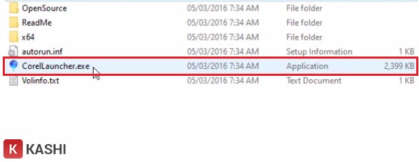Nhấn đúp chuột để mở tệp