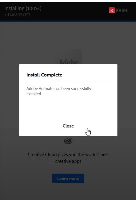Cài đặt thành công