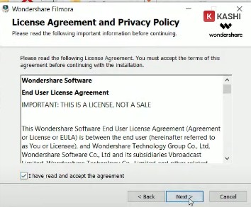 Tick đồng ý điều khoản