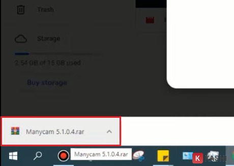 Mở file cài đặt