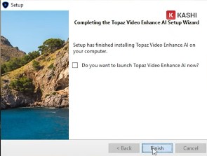 Hoàn thành cài đặt