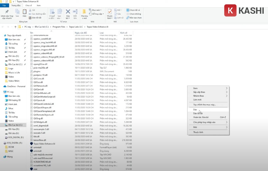 Kích hoạt Topaz Video Enhance AI