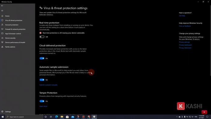 Hình ảnh minh họa cài đặt