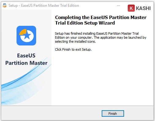 Hoàn tất cài đặt