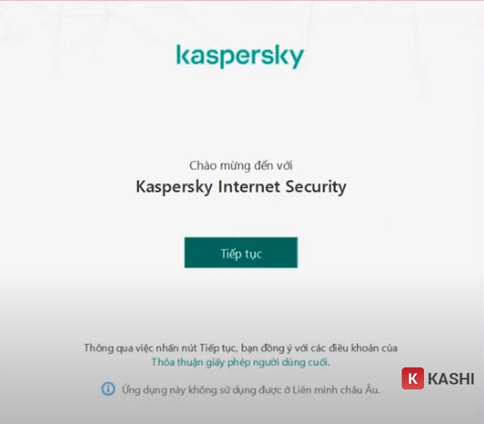 Nhấn “Tiếp tục”.