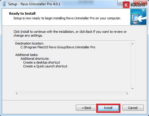 Nhấn “Install”