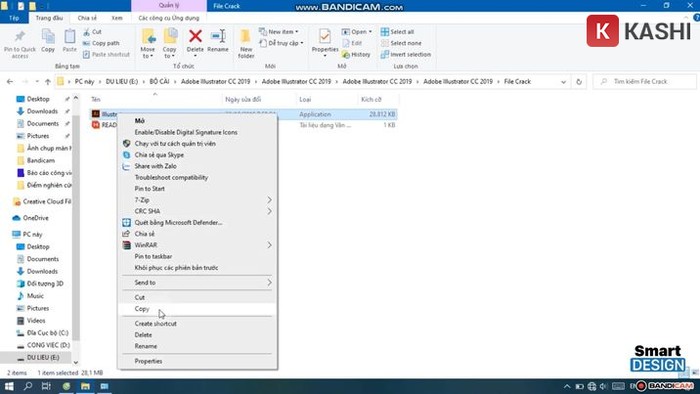 Sao chép file illustrator