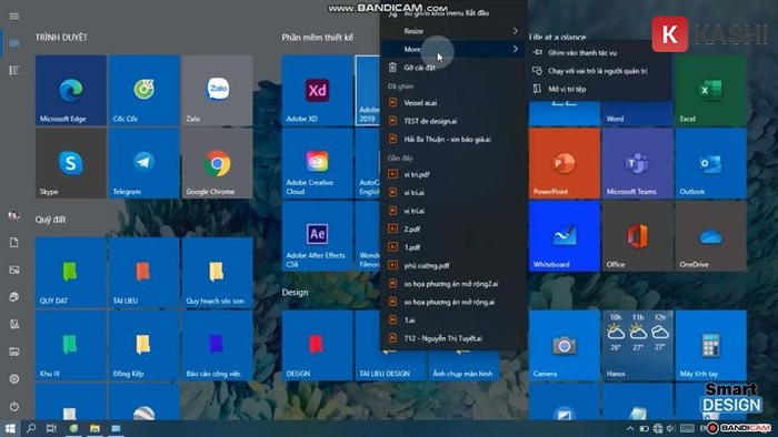 Mở vị trí tệp