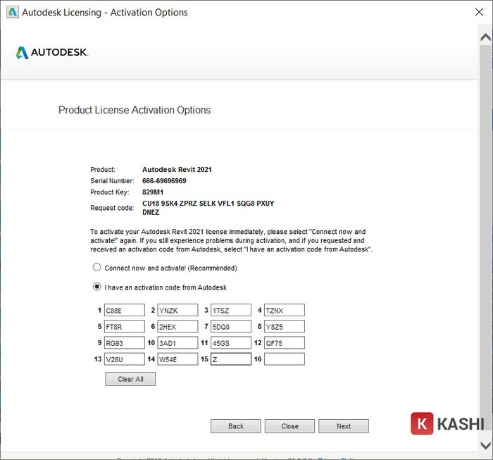 Hoàn tất kích hoạt