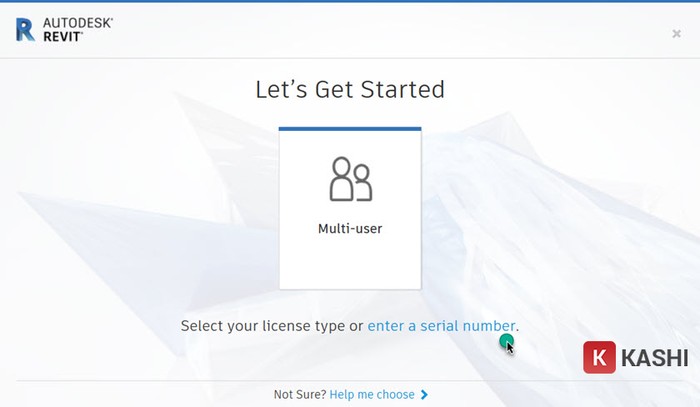 Nhập serial number