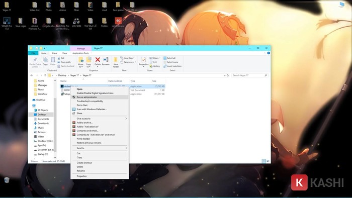 Chọn Run as administrator