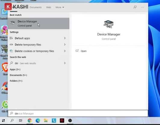 Mở Device Manager