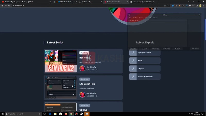 Sao chép Script Blox Fruits