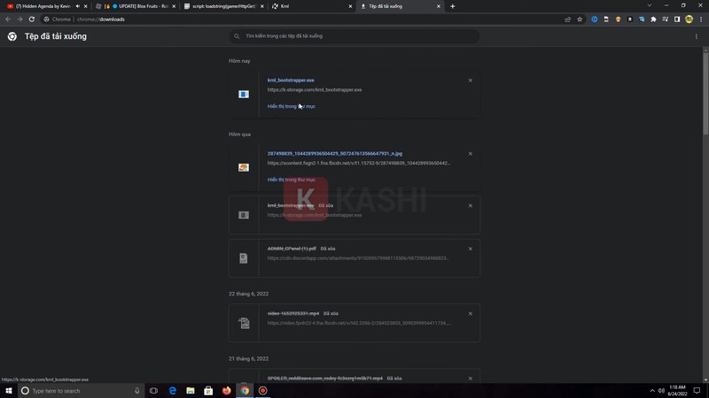 Hiển Thị Trong Thư Mục