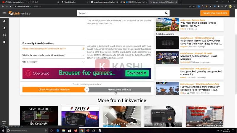 Free Access with Ads