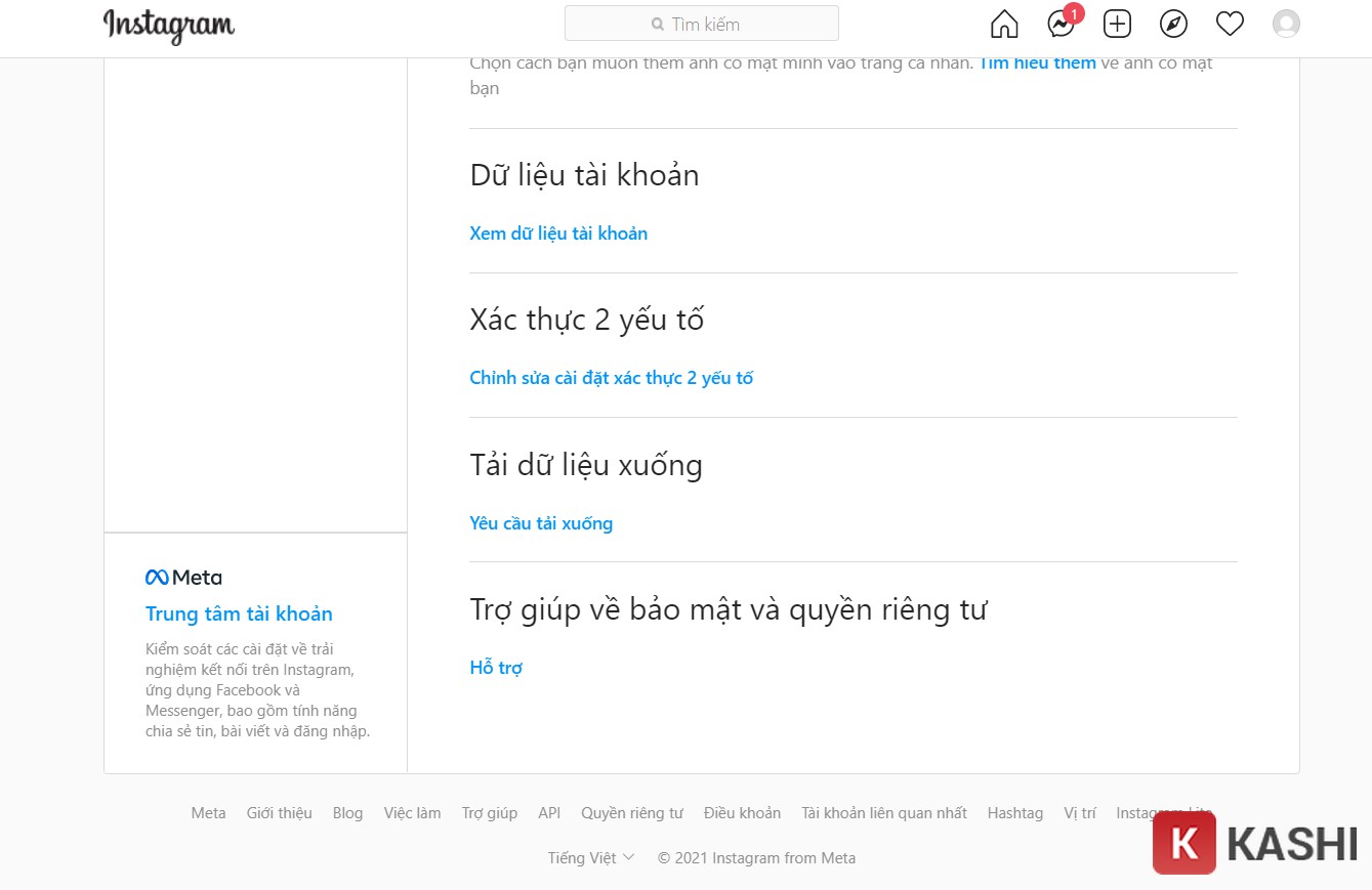 Nhấn “Yêu cầu tải xuống”