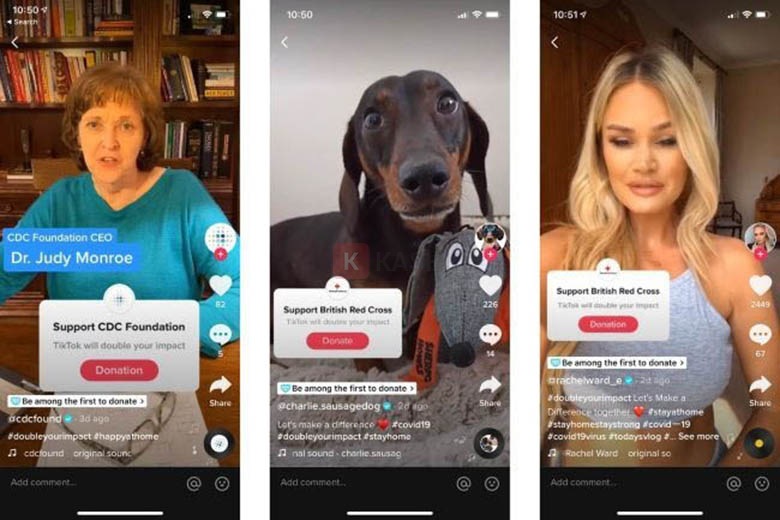 Nhận donate qua livestream trên TikTok