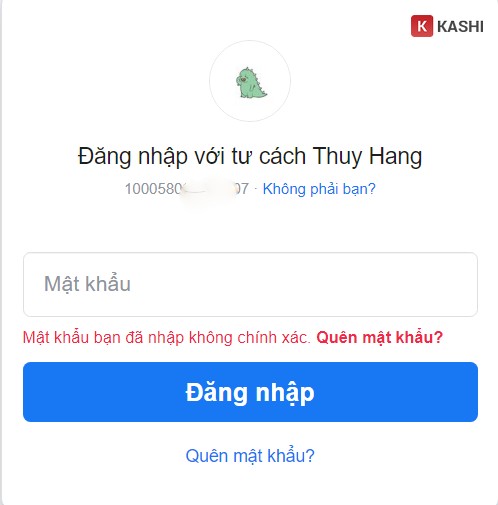Quên mật khẩu