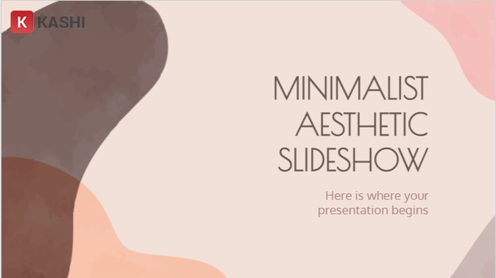 Phông nền tối giản