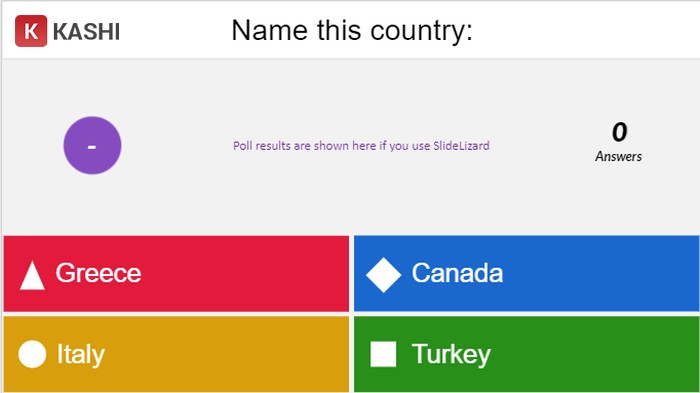 Mỗi đáp án có hình thù riêng, dễ nhận diện