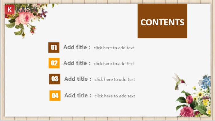 Có nhiều textbox phục vụ việc chèn nội dung