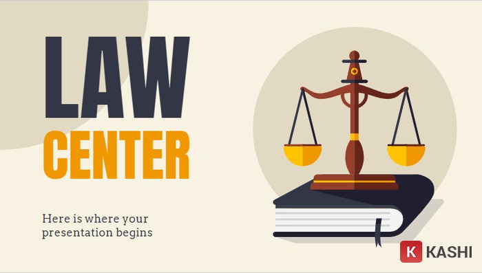 Mẫu slide bìa hình nền PowerPoint đẹp về pháp luật