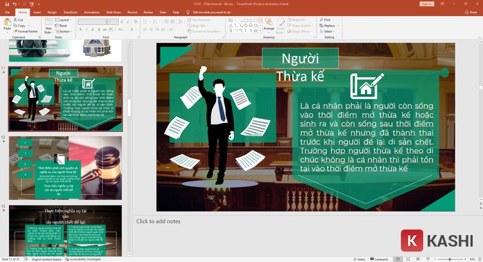 Mẫu slide PowerPoint về pháp luật
