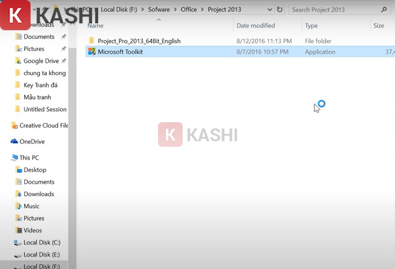 Mở Microsoft Toolkit