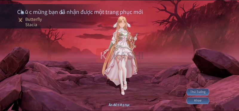 Skin Stacia dành cho Butterfly