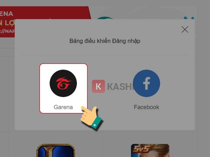 Đăng nhập Garena