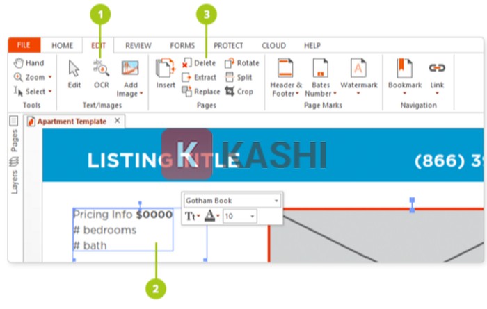 Tính năng chỉnh sửa