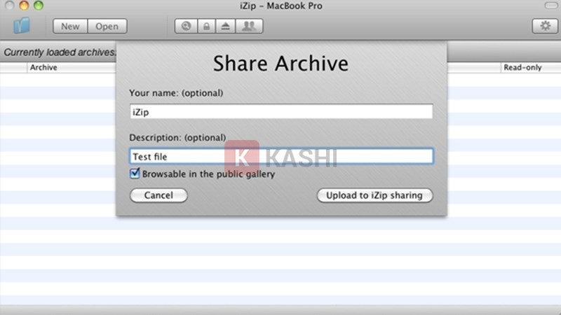 Phần mềm giải nén iZip