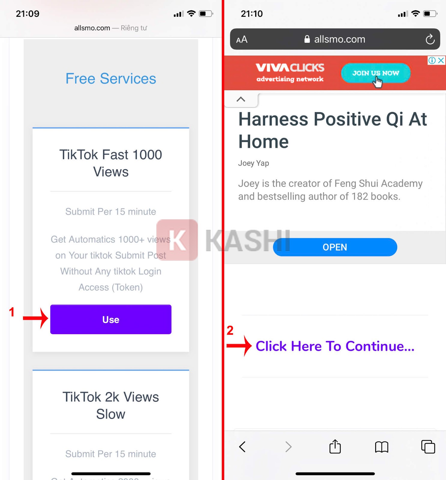 Chọn gói view TikTok