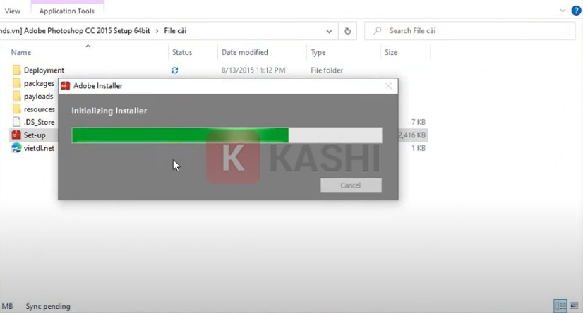 Nhấn chọn file "Set-up"