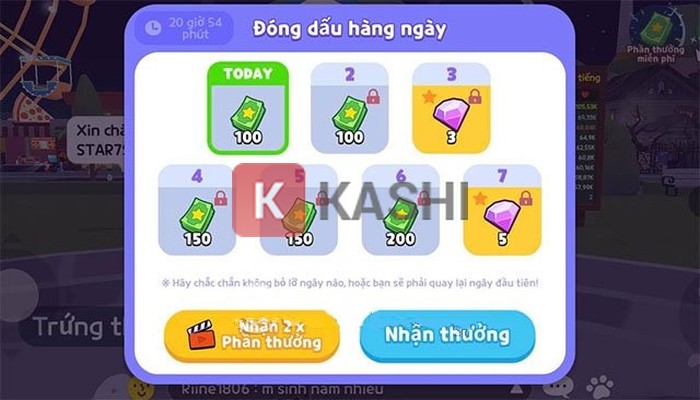 Điểm danh hằng ngày