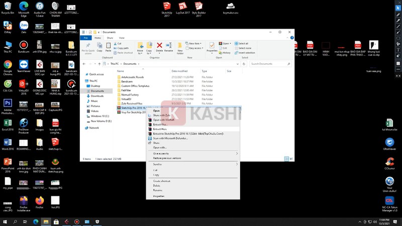 Giải nén file