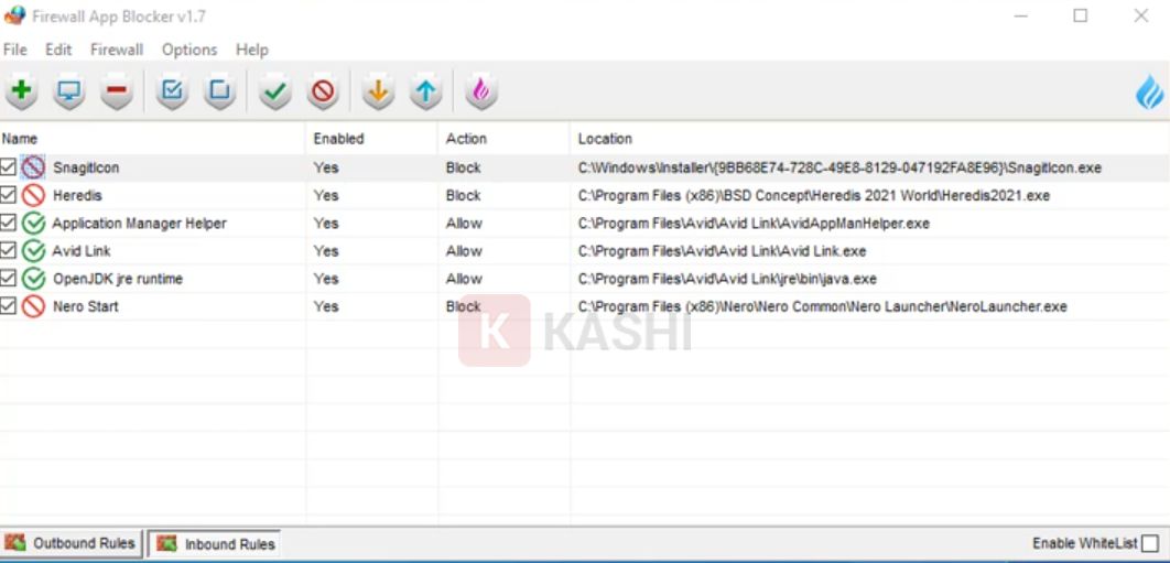 Chặn tường lửa