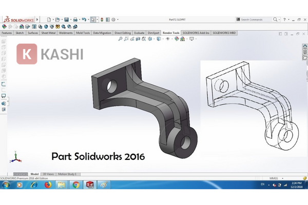 Tính năng Solidworks 2016