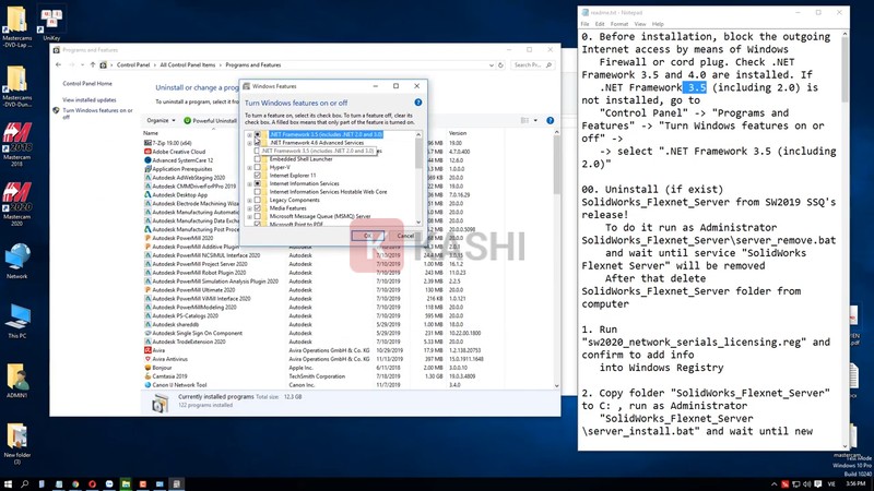 Bật .NET Framework 3.5
