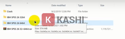 Thư mục sau khi giải nén